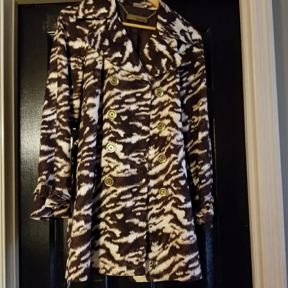 Michael Kors Print trench coat